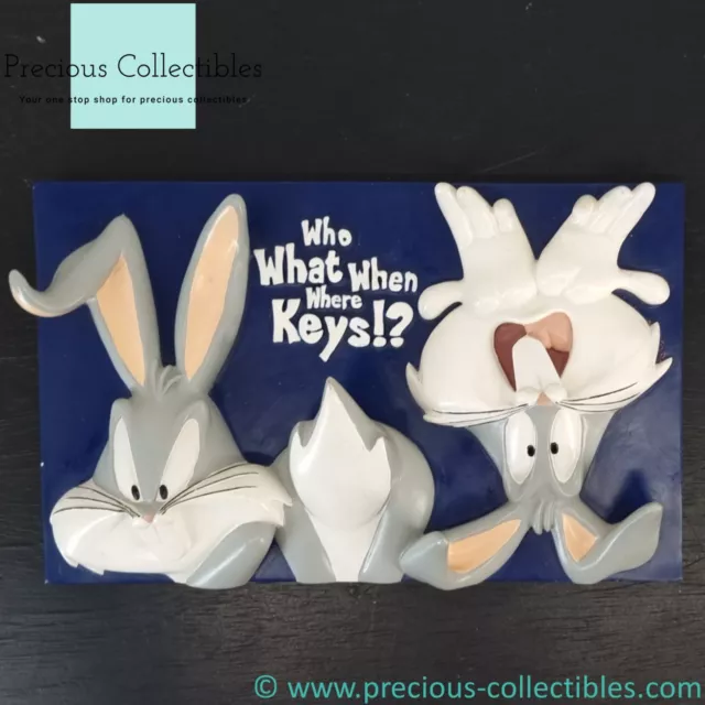 Extremely rare! Vintage Bugs Bunny key rack. Warner Bros Studio Store. Looney