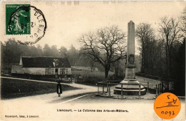 CPA LIANCOURT La Colonne des Arts-et-Metiers (376821)