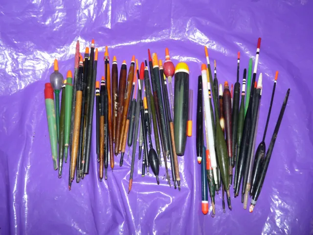 JON LOT COARSE fishing old floats waggler stick and others £19.00