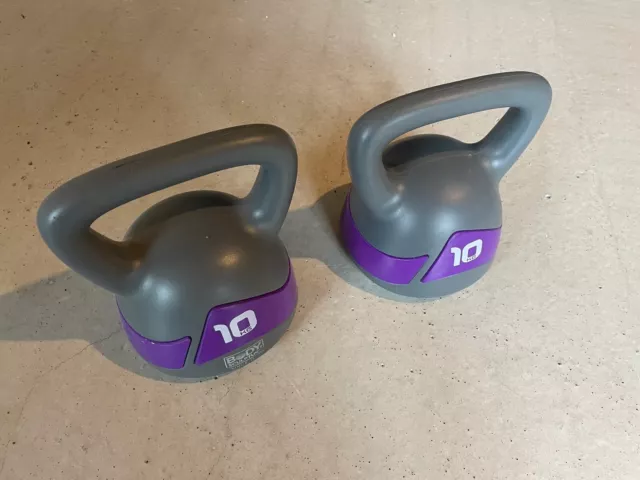 Two 10kg Kettle Bells RPP £50 (COLLECTION ONLY DT1 2AU)