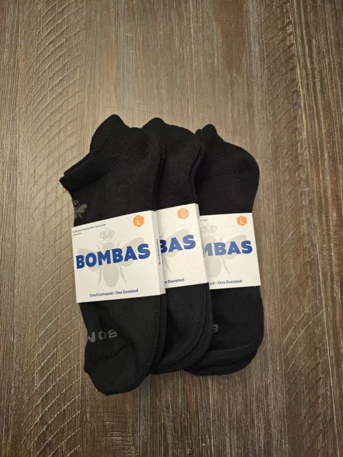 Bombas Socks New Ankle Large (Men's 9-11, Women's 10.5-11) 3 Pairs