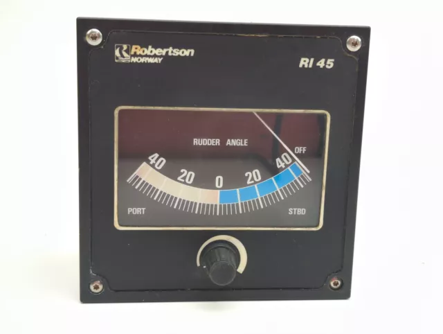 Simrad Robertson RI45 Rudder Angle Indicator for RF45X RF140 RF100 Autopilot