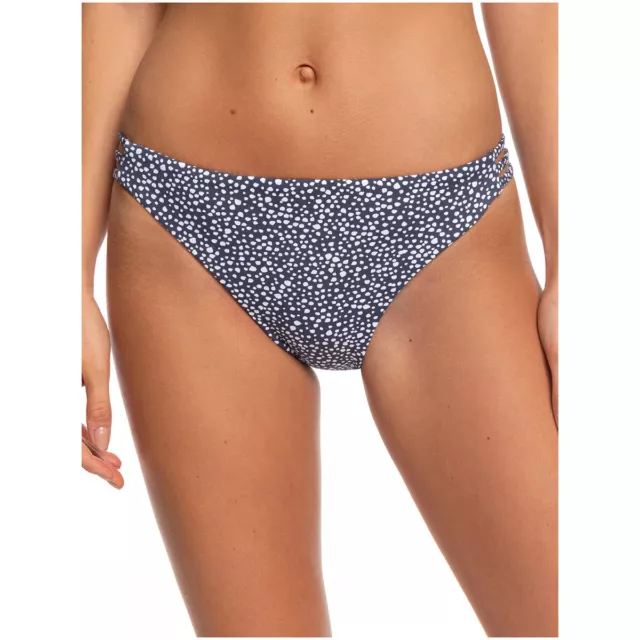 NWT Roxy Womens Printed Classic Bikini Bottoms Swimsuit Size XL $45 M539