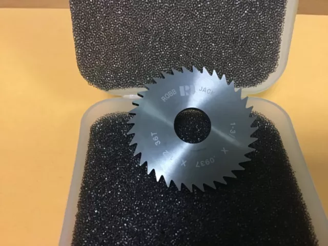New RobbJack 1 3/4" X 0.0937" Thickness Carbide Slotting Saw, C17-0937-16-36