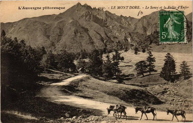 CPA Le MONT-DORE Le Sancy et la Vallée d'Inferno (721071)