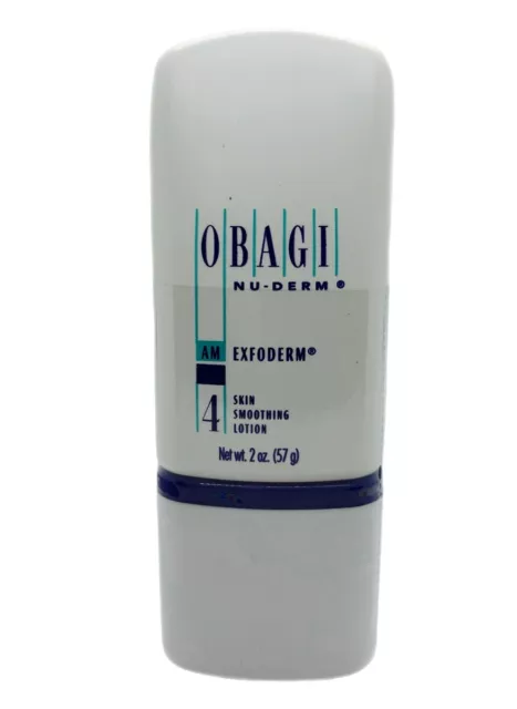 Obagi Nu-Derm Exfoderm Haut Glättend Lotion 2 Fl OZ / 57 G Neu Versiegelt