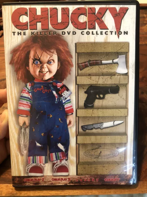 Chucky The Killer DVD Collection: Child's Play 2 & 3 / Bride & Seed Of Chucky