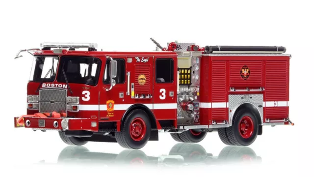 Fire Replicas 1/50 Boston FD 2017 E-One Typhoon Engine 3 South End New