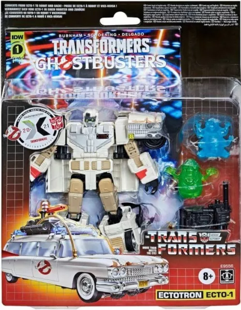 TRANSFORMERS x GHOSTBUSTERS ECTOTRON ECTO-1 GHOSTS OF CYBERTRON / TARGET EXCL.