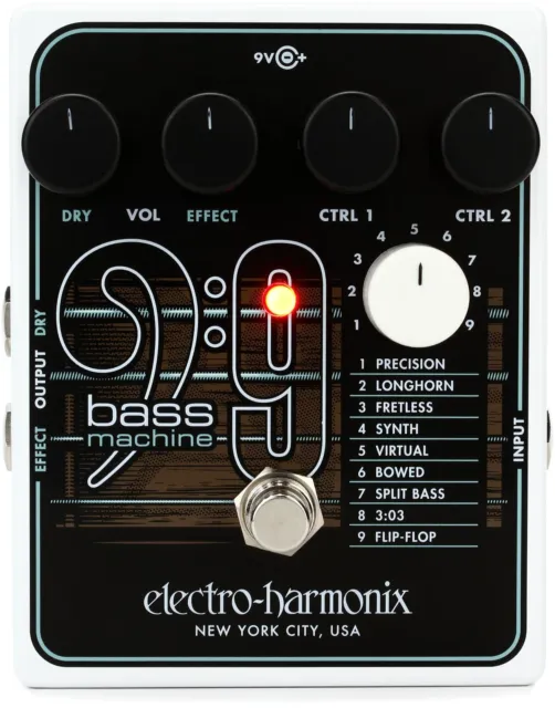 Electro-Harmonix Bass9 Bass Machine Pedal