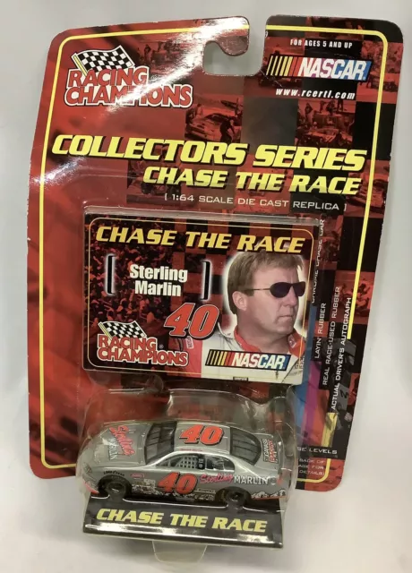 Nascar Racing Champions Chase The Race 2001 #40 Sterling Marlin