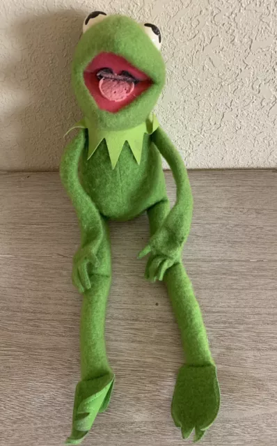 Vintage Kermit the Frog #850 Jim Henson Muppet Plush Toy Fisher Price 1976