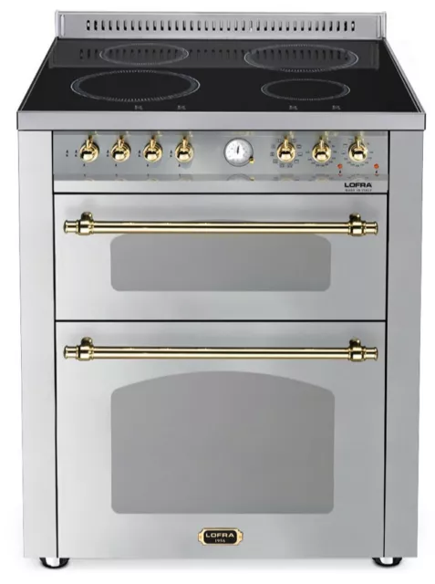 LOFRA - DOLCEVITA INDUKTION - DOUBLE OVEN 70 cm - RSUD 76 MFTE/ 4I - Stainless