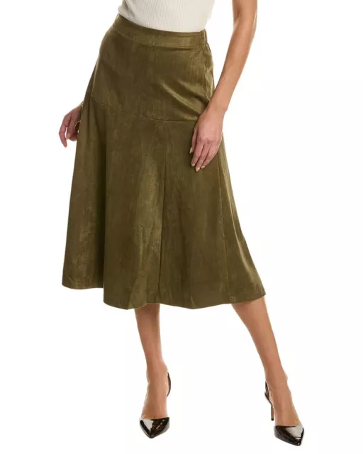 Yal New York A-Line Midi Skirt Women's