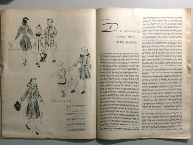 DIE WELT DER FRAU - dritter Jahrgang Heft 11 - 1949 | Frauenzeitschrift 3