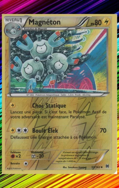 Reverse Magneton - XY8:Turbo Pulse - 53/162 - New French Pokemon Card