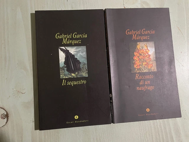Caratterizza I Libri Di Garcia Marquez MONDADORI 2 LIBRI GABRIEL GARCIA MARQUEZ IL SEQUESTRO RACCONTI DI UN