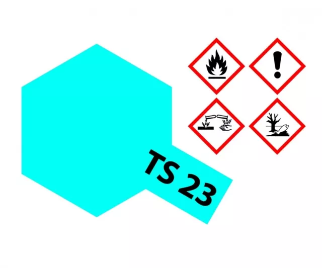 Tamiya 300085023 Espray TS-23 Azul Claro Brillante 100ml 2