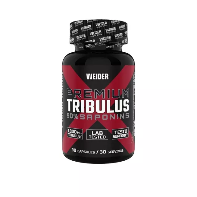 (262,50 EUR/kg) Weider Premium Tribulus 90 cápsulas construcción muscular testosterona