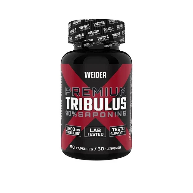 (262,50 EUR/kg) Weider Premium Tribulus 90 cápsulas construcción muscular testosterona