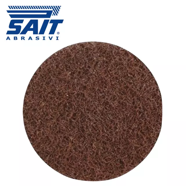 Sait 77318 4" Lok-R United Abrasives Surface Cond. Discs Coarse BROWN QTY 5