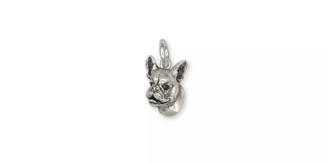 Boston Terrier Charm Jewelry Sterling Silver Handmade Dog Charm BT14-C