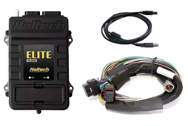 FOR Haltech Elite 1500 + Basic Universal Wire in Loom Kit