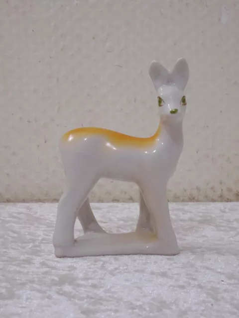 Bgvdcx - Russia Lomonosov Porcelain Design Figure Deer - Vintage -