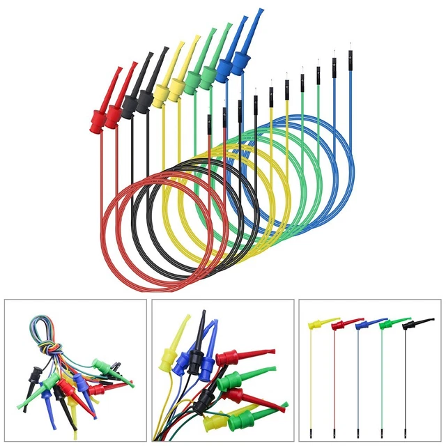 Universal Test-Jumper Jumper Test Linee di Misurazione Mini-Grabber Gancio di Prova
