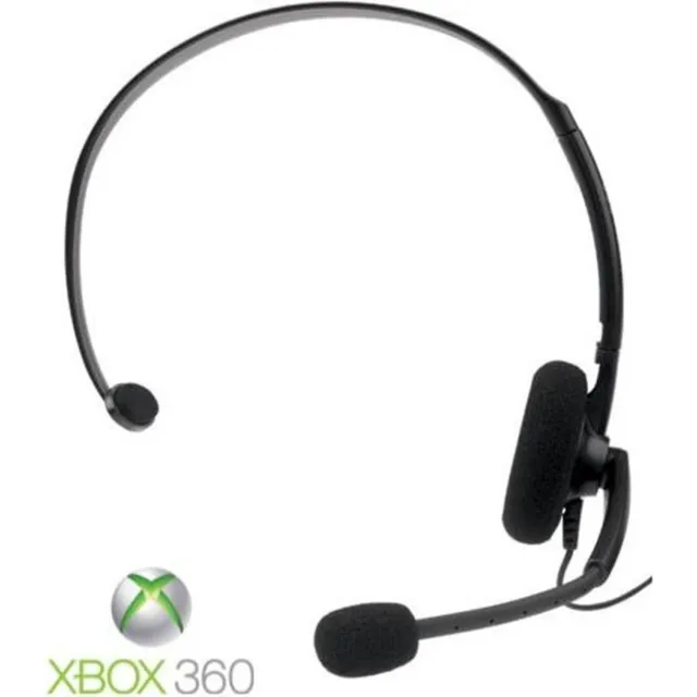 Micro/Casque Filaire Microsoft Xbox 360 Officiel Chat Headset