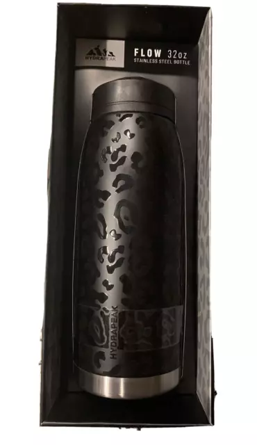 HydraPeak Flow 32oz Stainless Steel Insulated Bottle - Black Camo