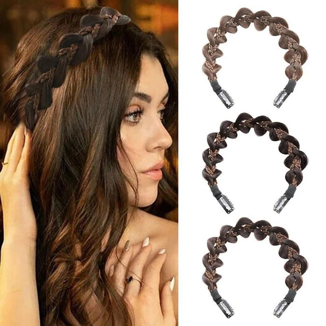 Parrucca intrecciata gotica per ragazze in nero Parrucca intrecciata gotica per ragazze in nero