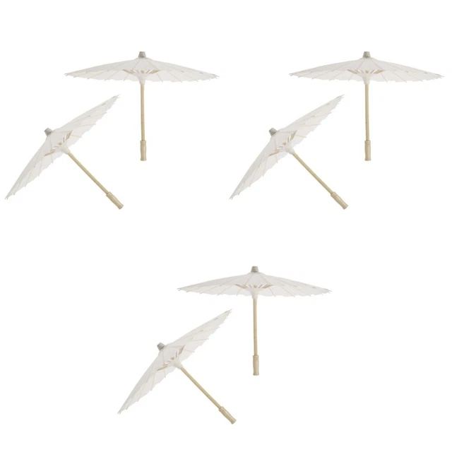 12 pz ombrello decorativo carta ombrello carta ombrello antipioggia sposa bambino