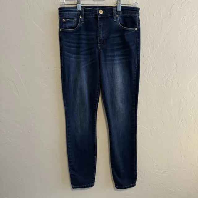 Womens Sts Blue Jeans Ellie High Rise Ankle Wash Dark Denim Stretch Size 27