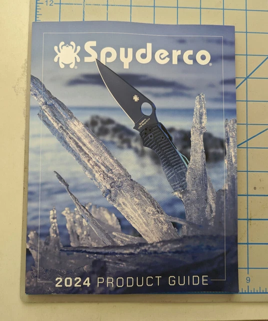 2024 SPYDERCO PRODUCT Catalog 2024 Shot Show Las Vegas, NV 10.89