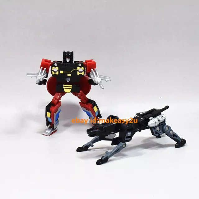 Transformers Masterpiece MP15 Rumble & Jaguar Action Cassettes Figure 8cm Toy- 2