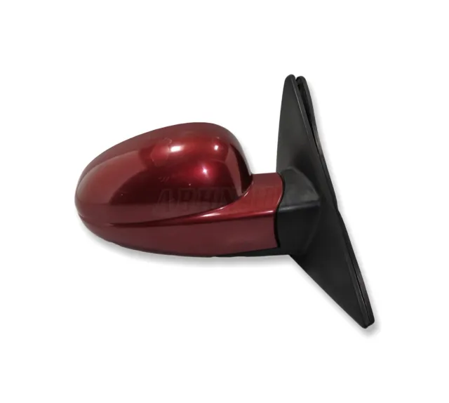 Daewoo Nubira MK2 J150 /2000-2002 Right Side Electric Heated Door Mirror Met Red