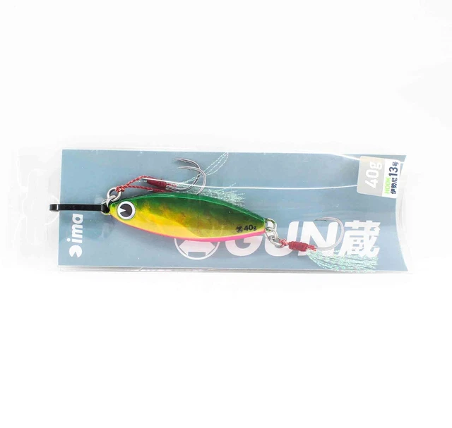 Leurre Métal Ima Gun Zou – 40g, Coulant, Pêche En Mer – Réf 008 (neuf)