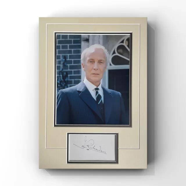 Ian Richardson - Great Scottish Actor Signed Display