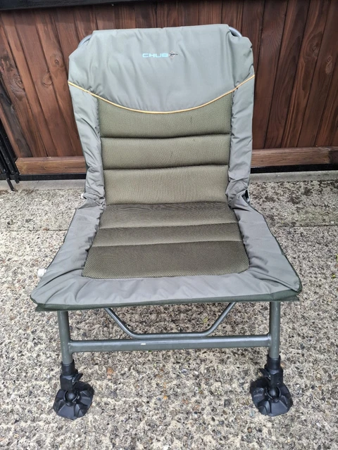 CHUB EZ-BACK ADJUSTABLE low chair, carp/barbel/pike fishing
