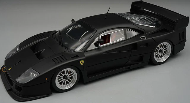 Ferrari F40 LM 1996 JPS Black 1/18 Tecnomodel TM18-410A Résine Collection
