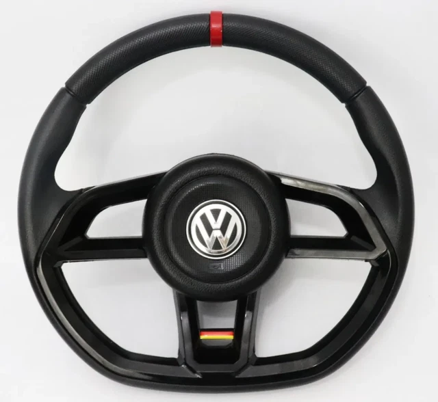 STEERING WHEEL VW Golf Jetta Mk2 Mk3 Mk4 Mk5 Mk6 Black Mk7 Style 159.