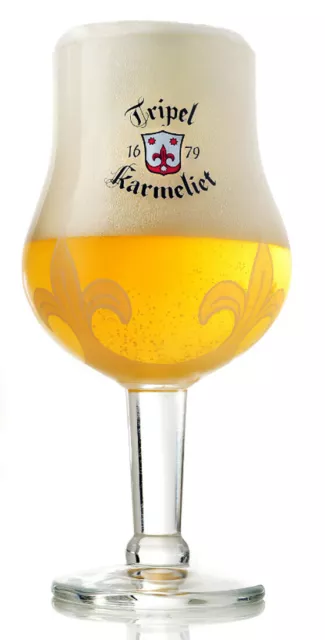 Officiel Nucléées Karmeliet Tripel Belgique Bière Verre 33Cl