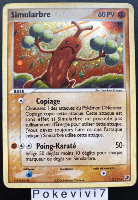 Carte Pokemon SIMULARBRE 15/115 Holo Bloc EX Forces Cachées FR