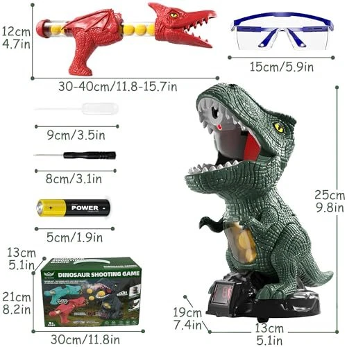 Atyhao jouets de tir de dinosaure pour enfants Jouets de Jeu de Rebond de Dinosaure, Jeu de