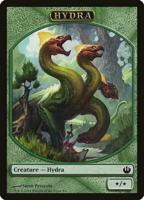 Magic The Gathering MTG HYDRA TOKEN Journey Into Nyx NM Near Mint