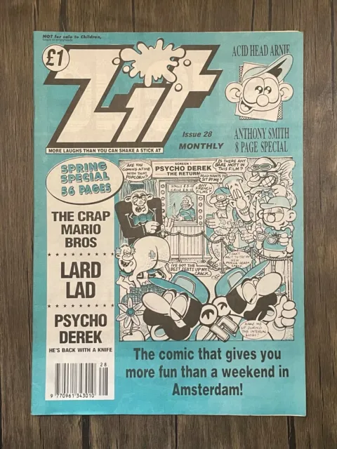 Zit Comic - 1990s  - Issue 28 - Ref C81 - Free Postage