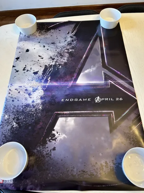 AVENGERS ENDGAME Theatrical Teaser Movie Poster 27x40 DS Original 2019 Marvel