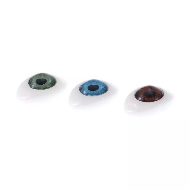 8Pcs Oval Flat Oval Flat Plastic Eyes Plastic Eyes DIY Supplies  Reborn Dolls 3