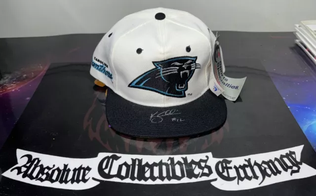 KERRY COLLINS AUTOGRAPHED SIGNED CAROLINA PANTERS SNAPBACK VTG Sport Specialties